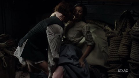 Caitriona Balfe - Fucking Scenes in Outlander s03e09 (2017)