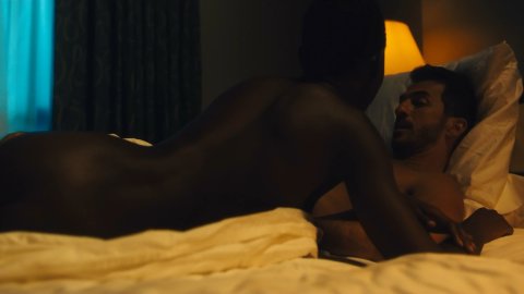 Jodie Turner-Smith - Fucking Scenes in Jett s01e01 (2019)