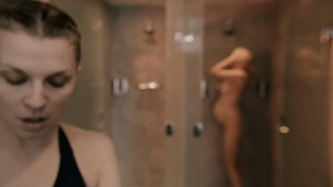 Laura Birn, Clemence Poesy - Fucking Scenes in The Ones Below (2015)