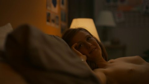 India Menuez, Margaret Qualley - Fucking Scenes in Adam (2019)